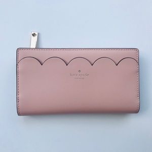 Kate Spade Braylon Scalloped Wallet NEW